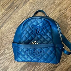 Channel mini backpack.